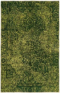 Boyalı El Dokuma Vintage Halı - 175 cm x 270 cm
