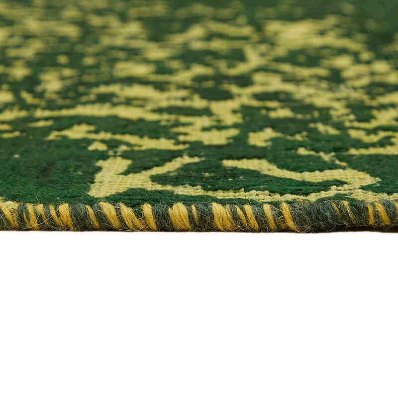Over-dyed Vintage Hand-Knotted Oriental Rug - 5' 9" x 8' 10" (69" x 106") - K0067352