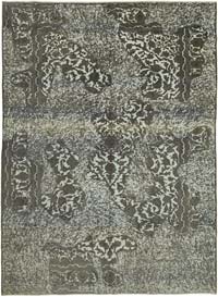 Boyalı El Dokuma Vintage Halı - 270 cm x 370 cm