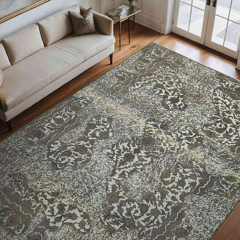Alfombra Turca Vintage Sobre-teñida - 270 cm x 370 cm - K0067353