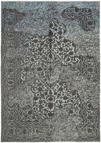 Boyalı El Dokuma Vintage Halı - 292 cm x 396 cm