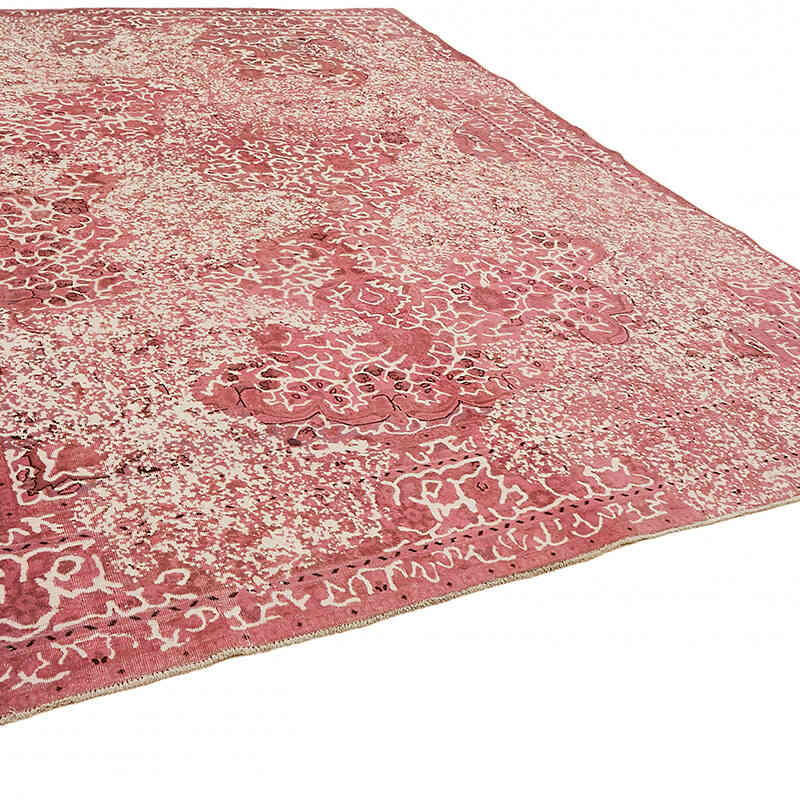 Over-dyed Vintage Hand-Knotted Oriental Rug - 9' 5" x 11' 10" (113" x 142") - K0067359