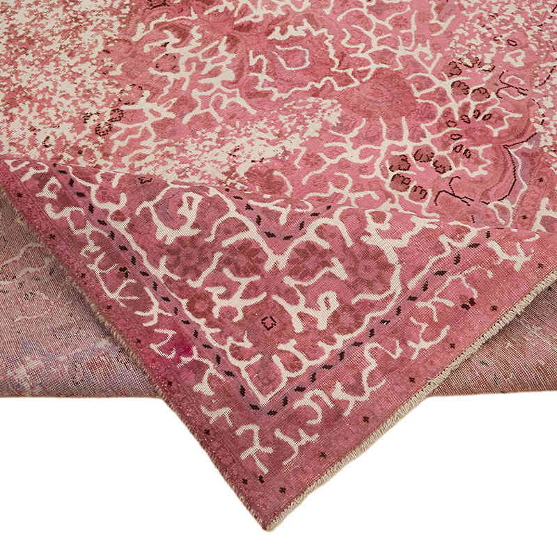Over-dyed Vintage Hand-Knotted Oriental Rug - 9' 5" x 11' 10" (113" x 142") - K0067359