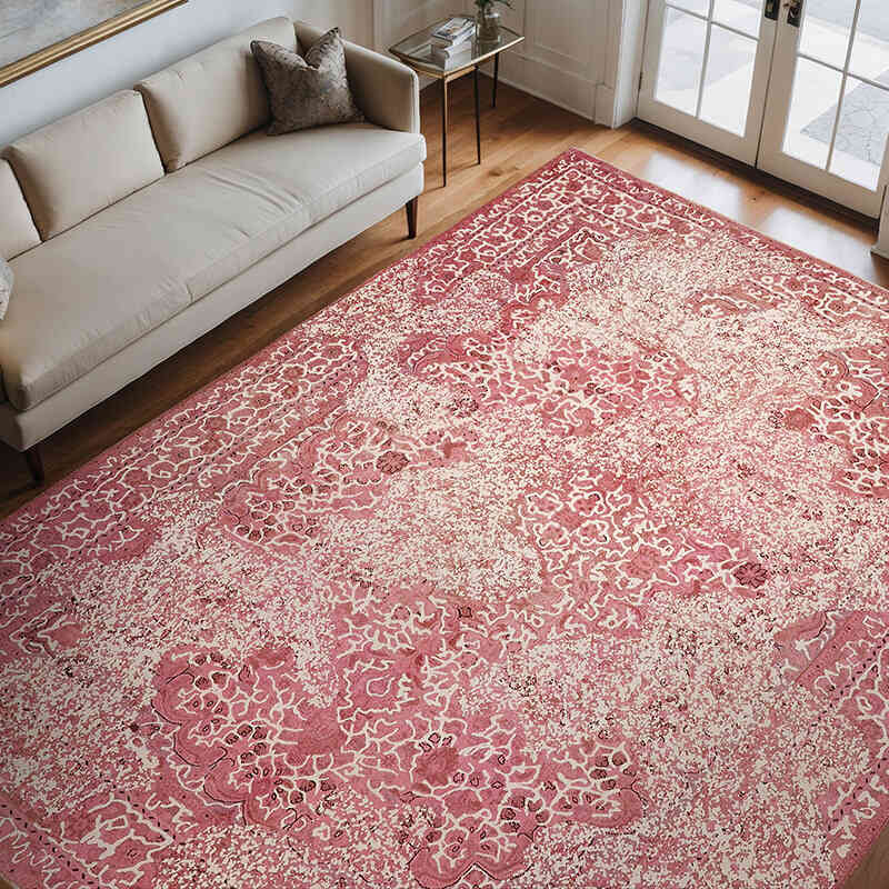 Over-dyed Vintage Hand-Knotted Oriental Rug - 9' 5" x 11' 10" (113" x 142") - K0067359