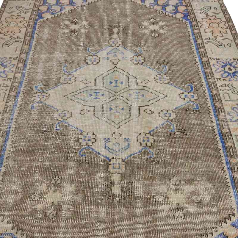 Vintage Turkish Hand-Knotted Rug - 5'  x 7' 7" (60" x 91") - K0067382