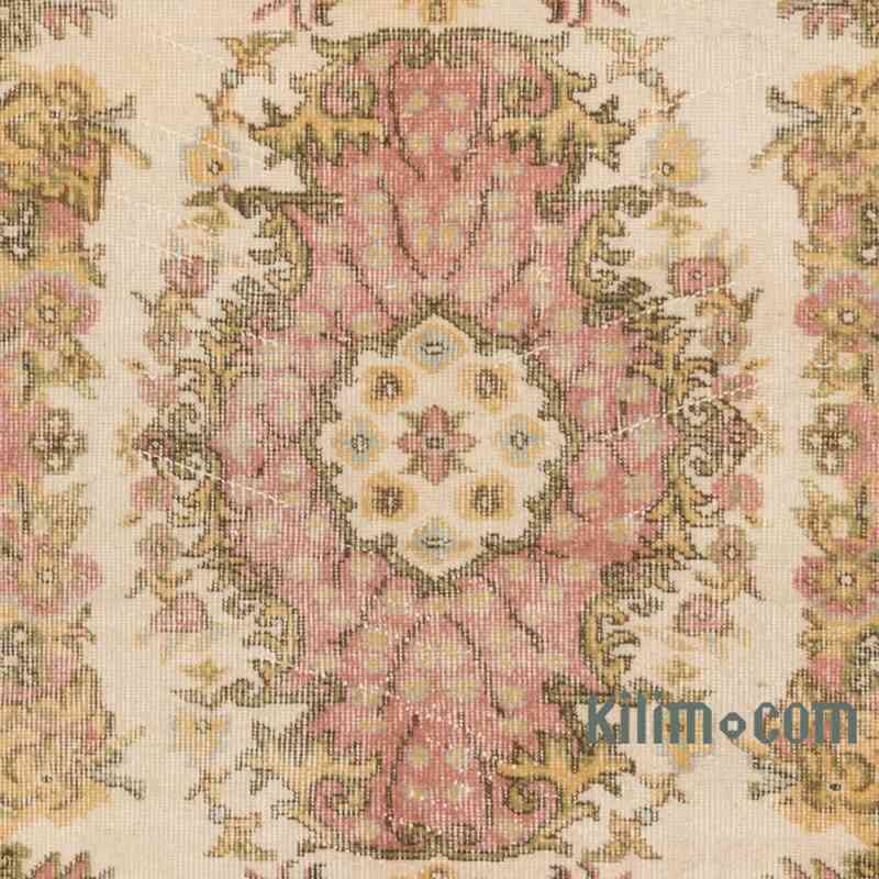 Alfombra Vintage Turca Anudada a Mano - 118 cm x 212 cm - K0067389