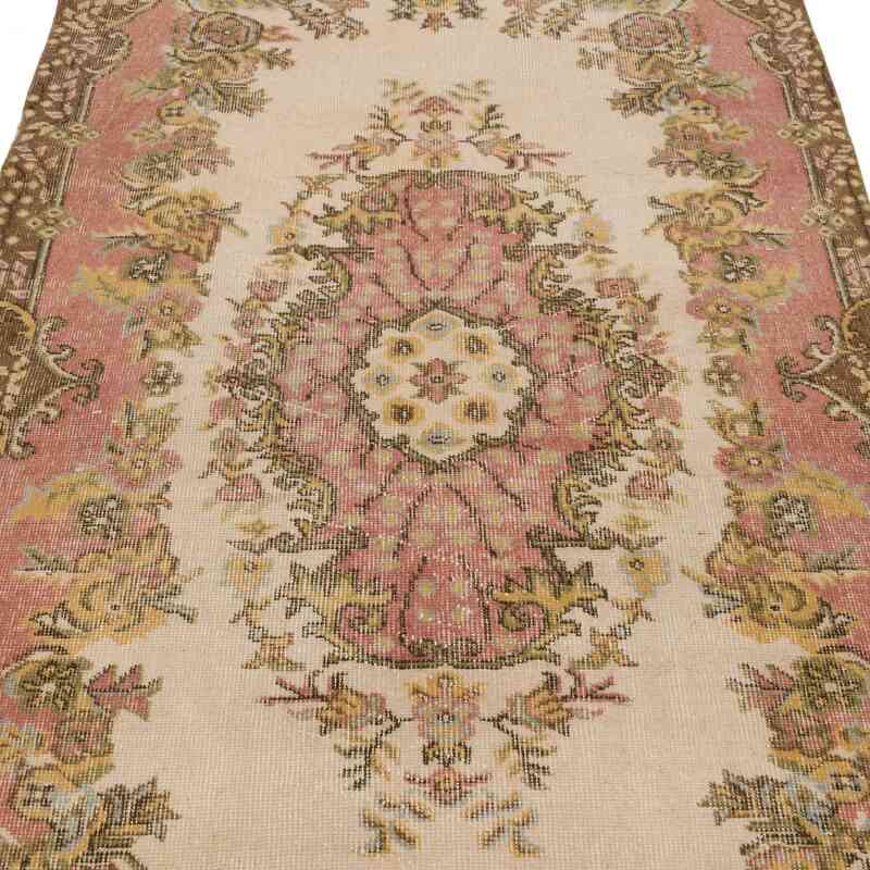 Alfombra Vintage Turca Anudada a Mano - 118 cm x 212 cm - K0067389