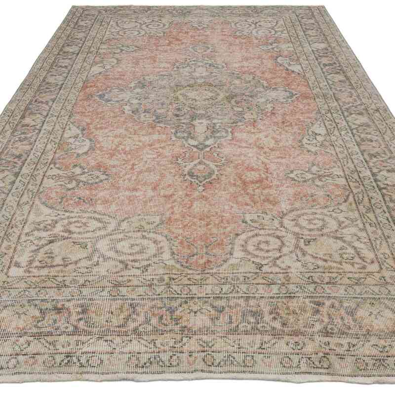 Alfombra Vintage Turca Anudada a Mano - 165 cm x 310 cm - K0067391