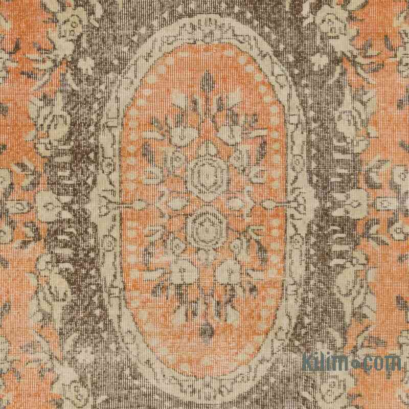 Alfombra Vintage Turca Anudada a Mano - 148 cm x 285 cm - K0067399