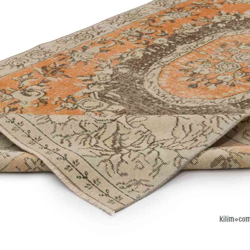 Alfombra Vintage Turca Anudada a Mano - 148 cm x 285 cm - K0067399