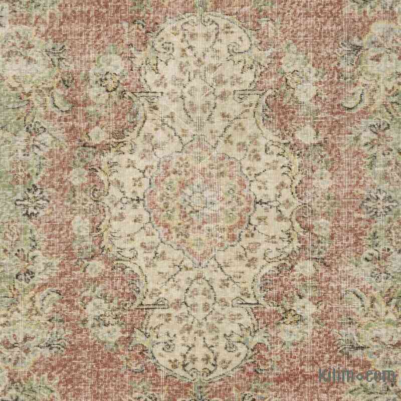 Vintage Turkish Hand-Knotted Rug - 6' 8" x 9' 11" (80" x 119") - K0067401