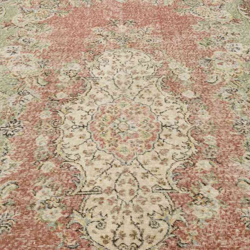 Vintage Turkish Hand-Knotted Rug - 6' 8" x 9' 11" (80" x 119") - K0067401