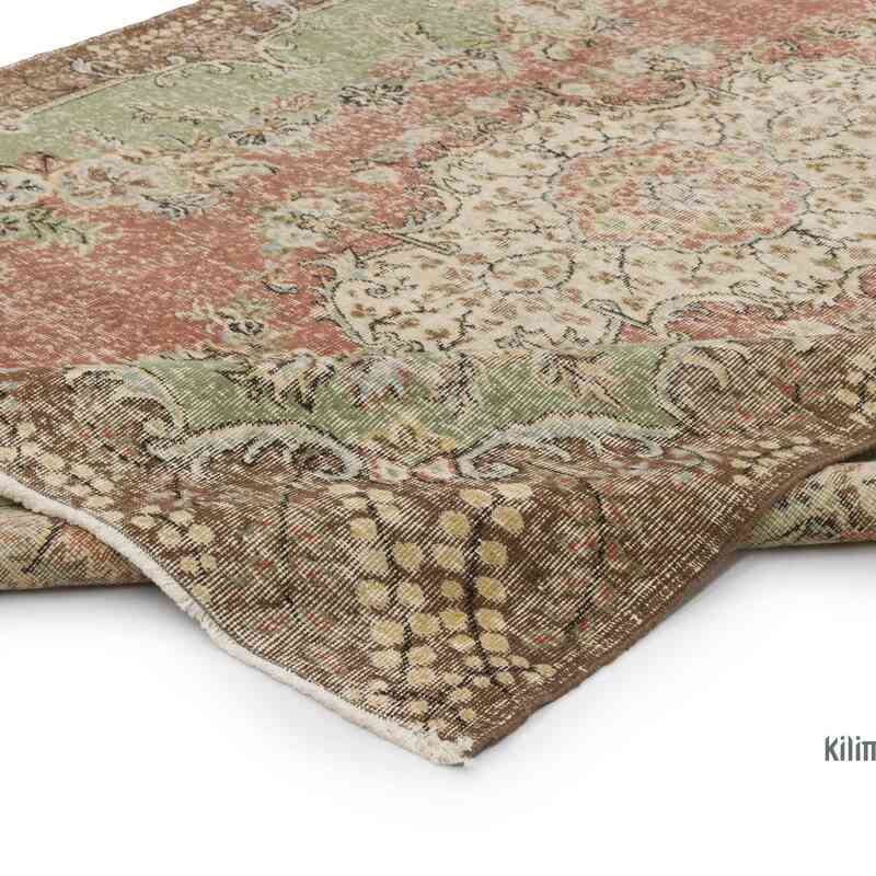 Vintage Turkish Hand-Knotted Rug - 6' 8" x 9' 11" (80" x 119") - K0067401