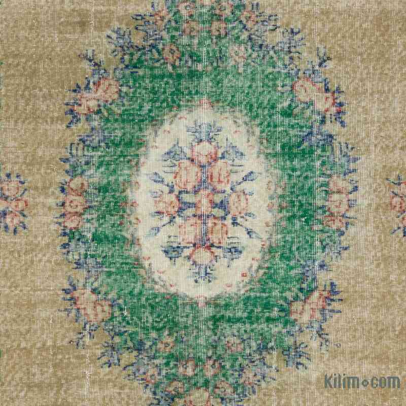 Vintage Turkish Hand-Knotted Rug - 6' 7" x 9' 9" (79" x 117") - K0067403