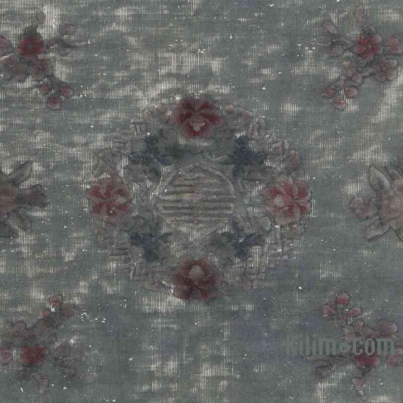 Hand Carved Over-Dyed Rug - 5' 5" x 7' 7" (65" x 91") - K0067417