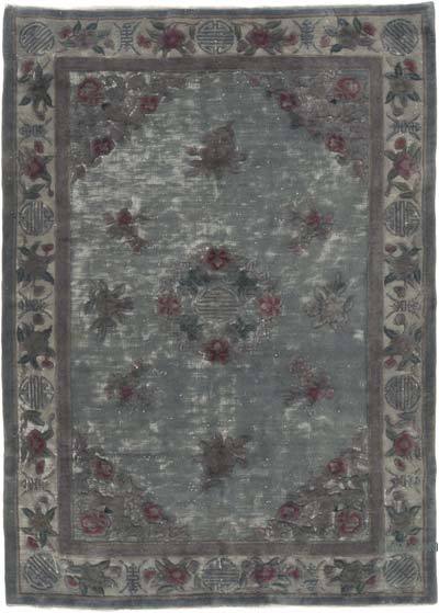 El Oyması Boyalı Halı - 166 cm x 230 cm