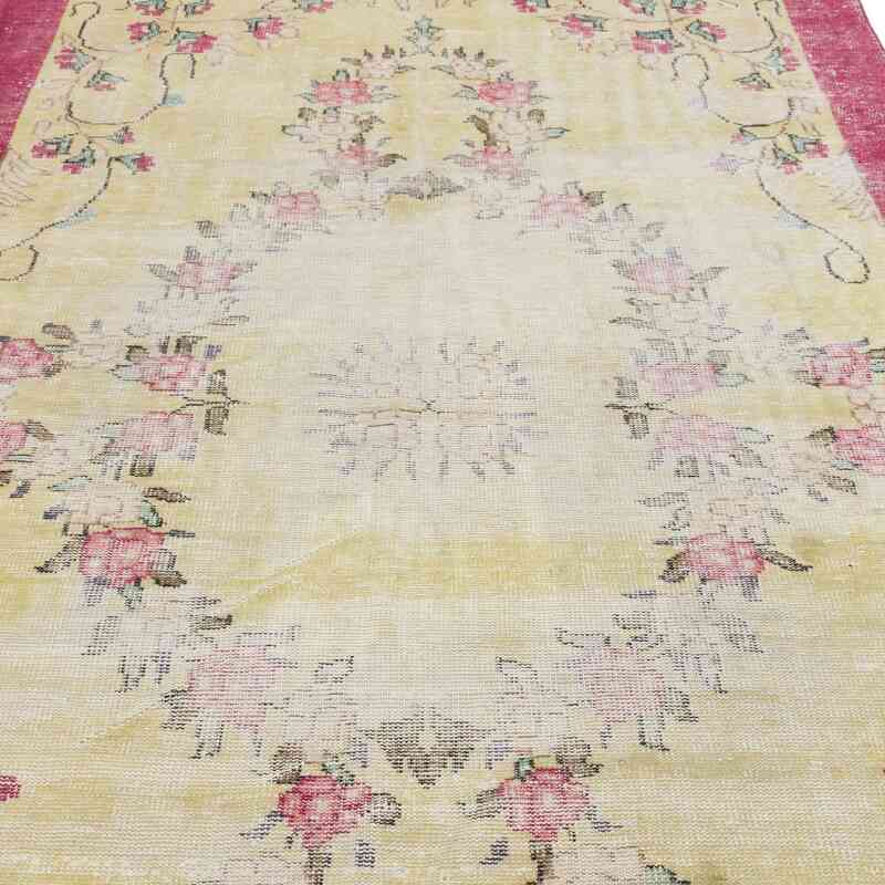 Alfombra Vintage Turca Anudada a Mano - 177 cm x 263 cm - K0067418