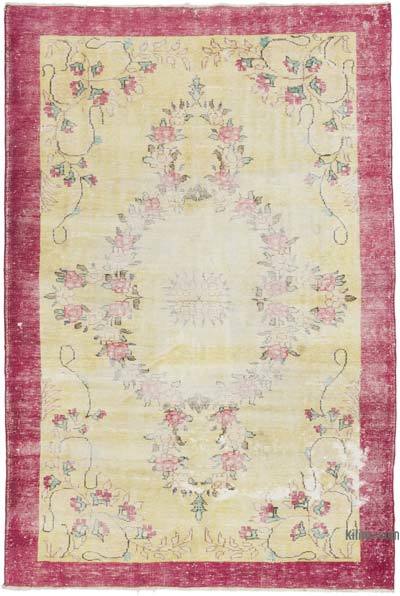 El Dokuma Vintage Halı - 177 cm x 263 cm