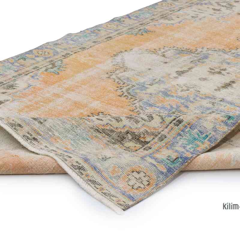Alfombra Vintage Turca Anudada a Mano - 171 cm x 274 cm - K0067419
