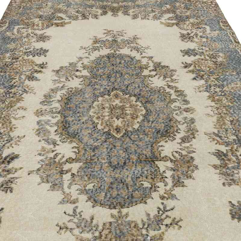 Alfombra Vintage Turca Anudada a Mano - 179 cm x 307 cm - K0067420