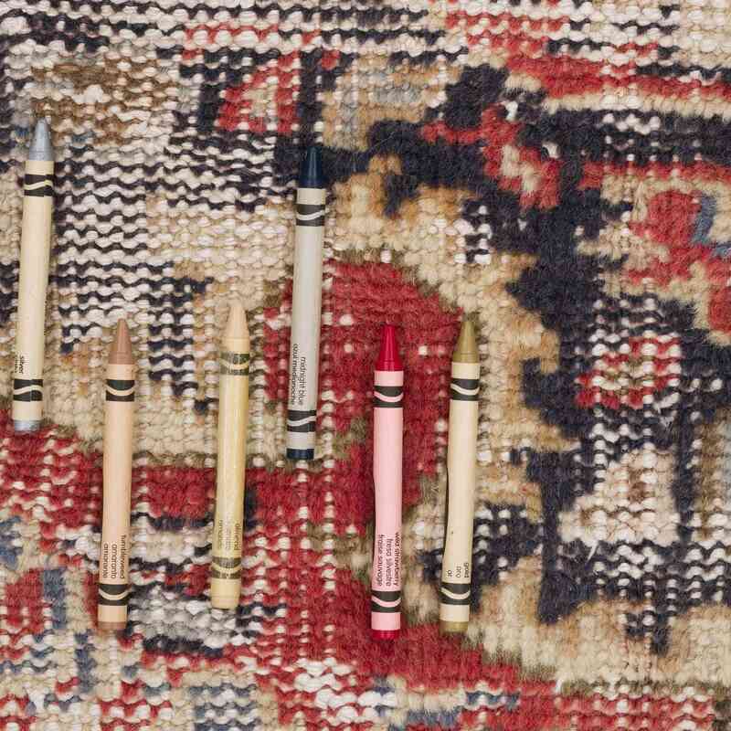 El Dokuma Vintage Halı - 112 cm x 333 cm - K0067422
