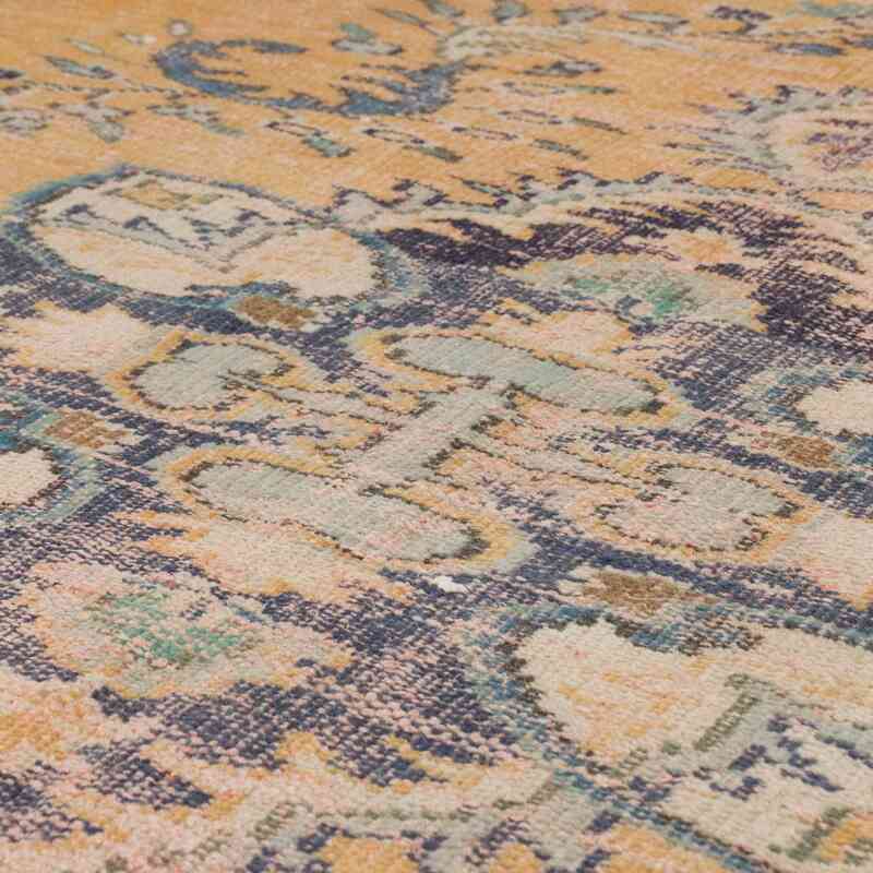 Alfombra Vintage Turca Anudada a Mano - 195 cm x 272 cm - K0067426