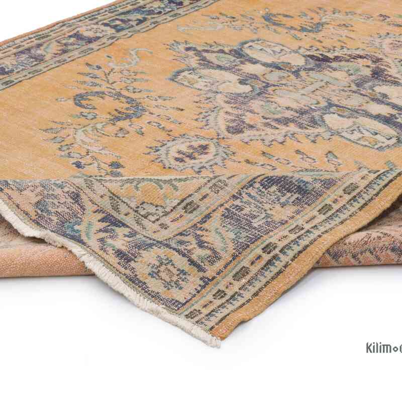 Alfombra Vintage Turca Anudada a Mano - 195 cm x 272 cm - K0067426
