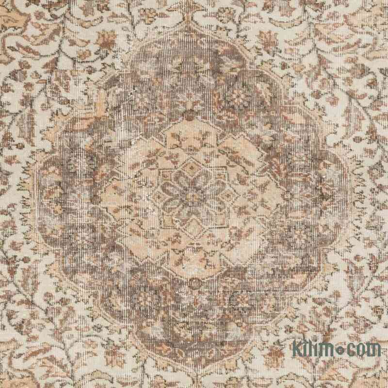 Alfombra Vintage Turca Anudada a Mano - 177 cm x 250 cm - K0067427