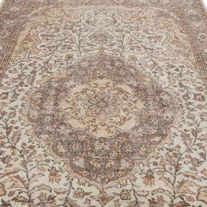 Alfombra Vintage Turca Anudada a Mano - 177 cm x 250 cm - K0067427