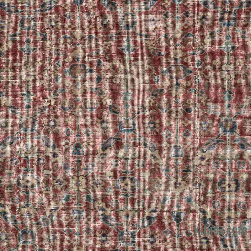 El Dokuma Vintage Halı - 114 cm x 201 cm - K0067435