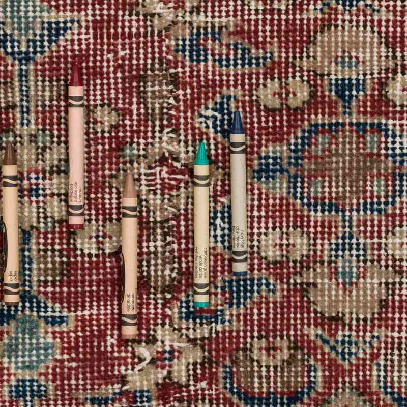 El Dokuma Vintage Halı - 114 cm x 201 cm - K0067435