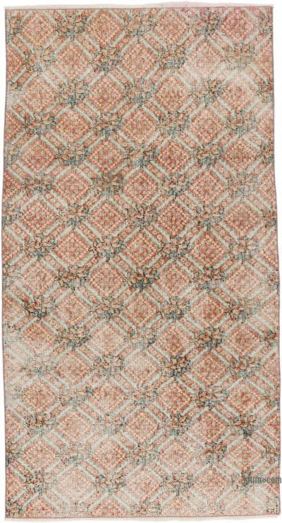 Vintage Turkish Hand-Knotted Rug - 3' 3" x 6'  (39" x 72")