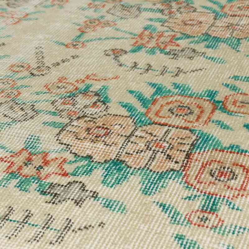 El Dokuma Vintage Halı - 106 cm x 193 cm - K0067441