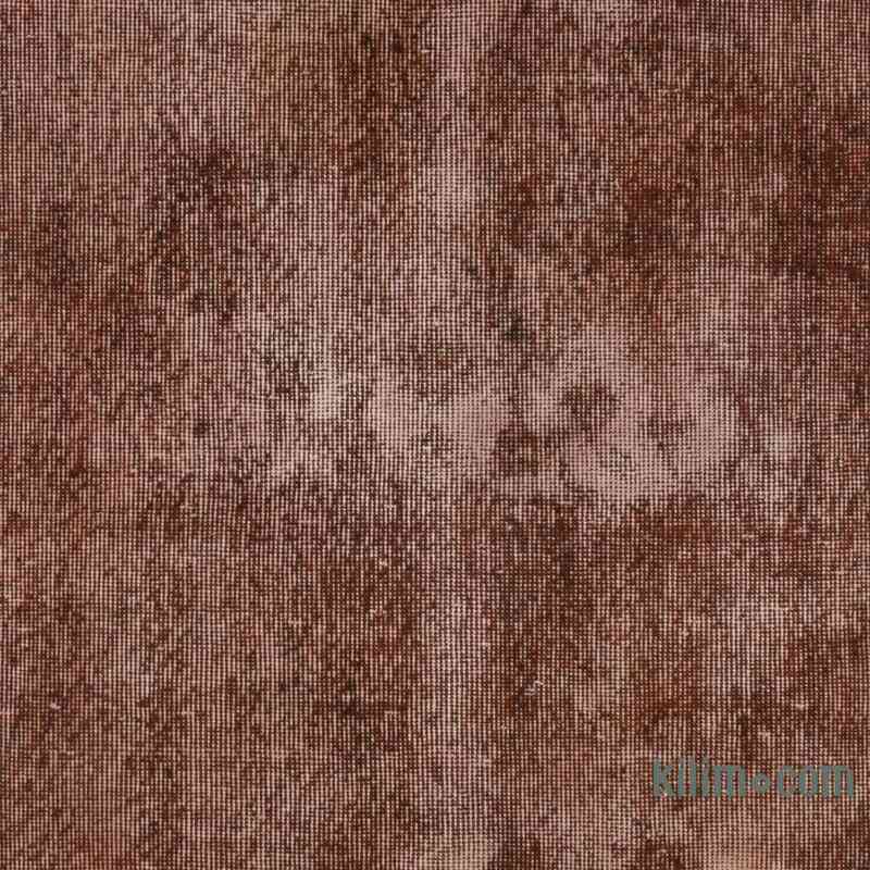 Over-dyed Vintage Hand-Knotted Turkish Rug - 3' 1" x 6' 5" (37" x 77") - K0067442