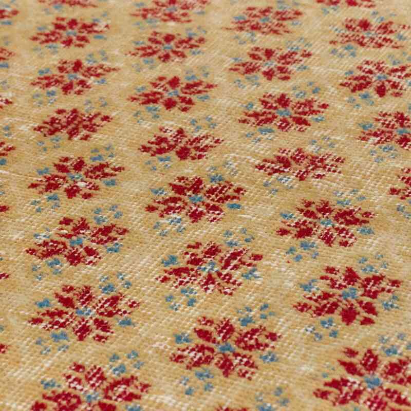 Alfombra Vintage Turca Anudada a Mano - 71 cm x 274 cm - K0067445