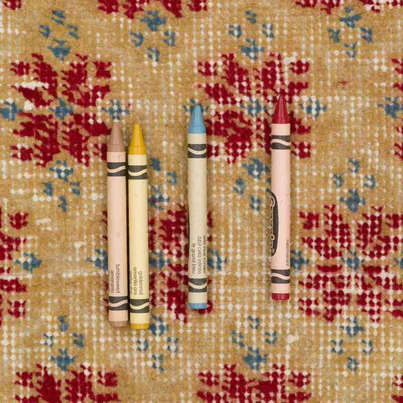 Alfombra Vintage Turca Anudada a Mano - 71 cm x 274 cm - K0067445