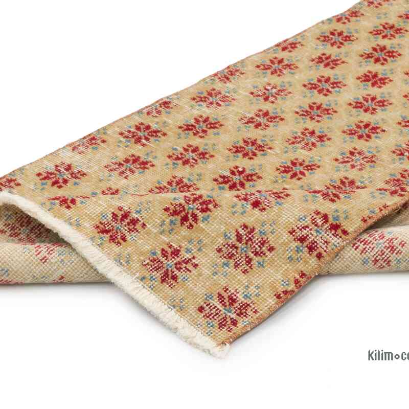 Alfombra Vintage Turca Anudada a Mano - 71 cm x 274 cm - K0067445