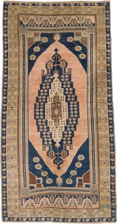 El Dokuma Vintage Halı - 158 cm x 300 cm
