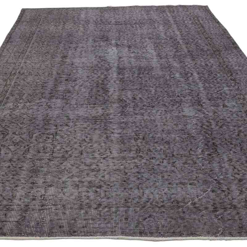 Over-dyed Vintage Hand-Knotted Turkish Rug - 5' 4" x 8' 6" (64" x 102") - K0067469