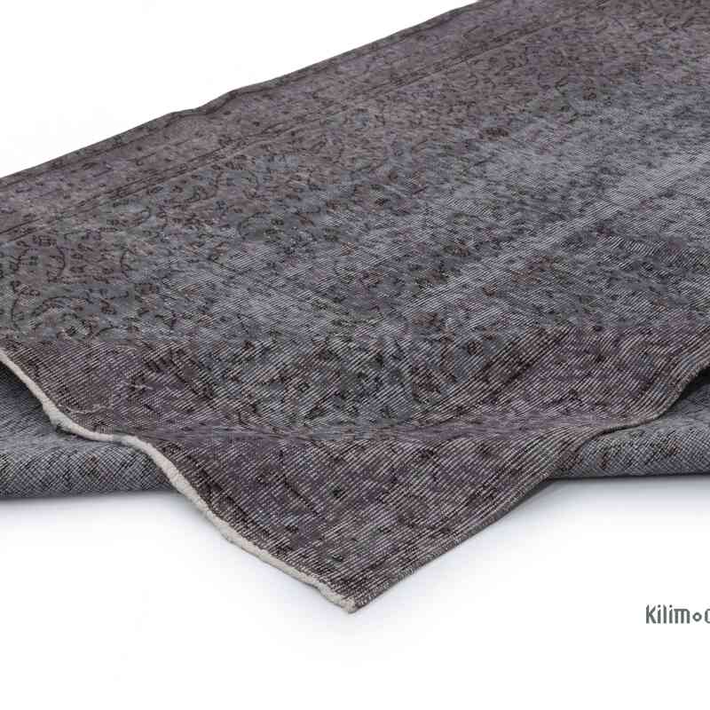 Over-dyed Vintage Hand-Knotted Turkish Rug - 5' 4" x 8' 6" (64" x 102") - K0067469