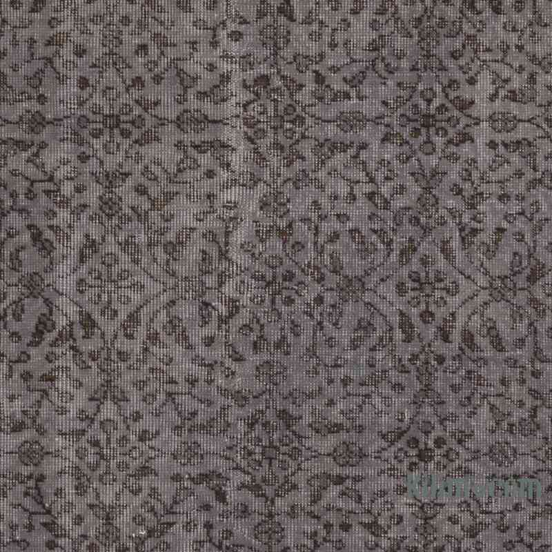 Alfombra Turca Vintage Sobre-teñida - 121 cm x 203 cm - K0067471