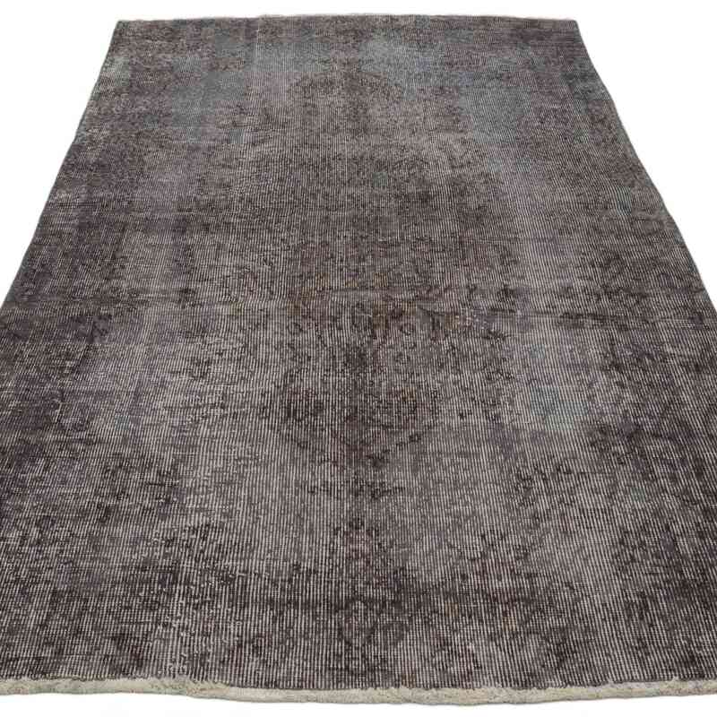 Alfombra Turca Vintage Sobre-teñida - 116 cm x 213 cm - K0067472