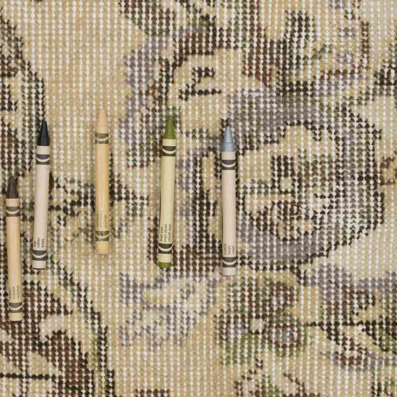 Alfombra Vintage Turca Anudada a Mano - 119 cm x 210 cm - K0067475