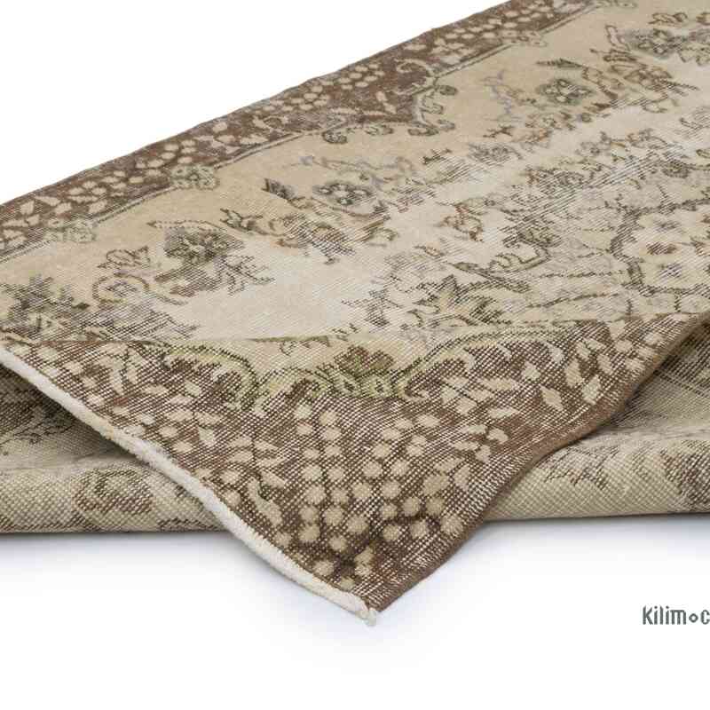 Alfombra Vintage Turca Anudada a Mano - 119 cm x 210 cm - K0067475