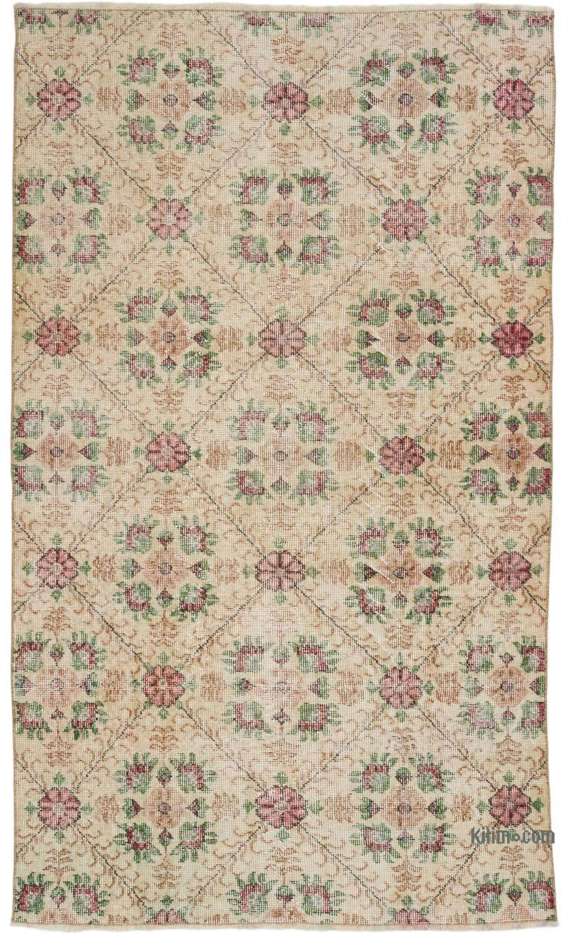 Vintage Turkish Hand-Knotted Rug - 3' 11" x 6' 9" (47" x 81") - K0067478
