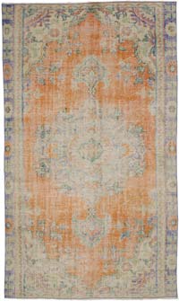 El Dokuma Vintage Hali - 163 cm x 275 cm