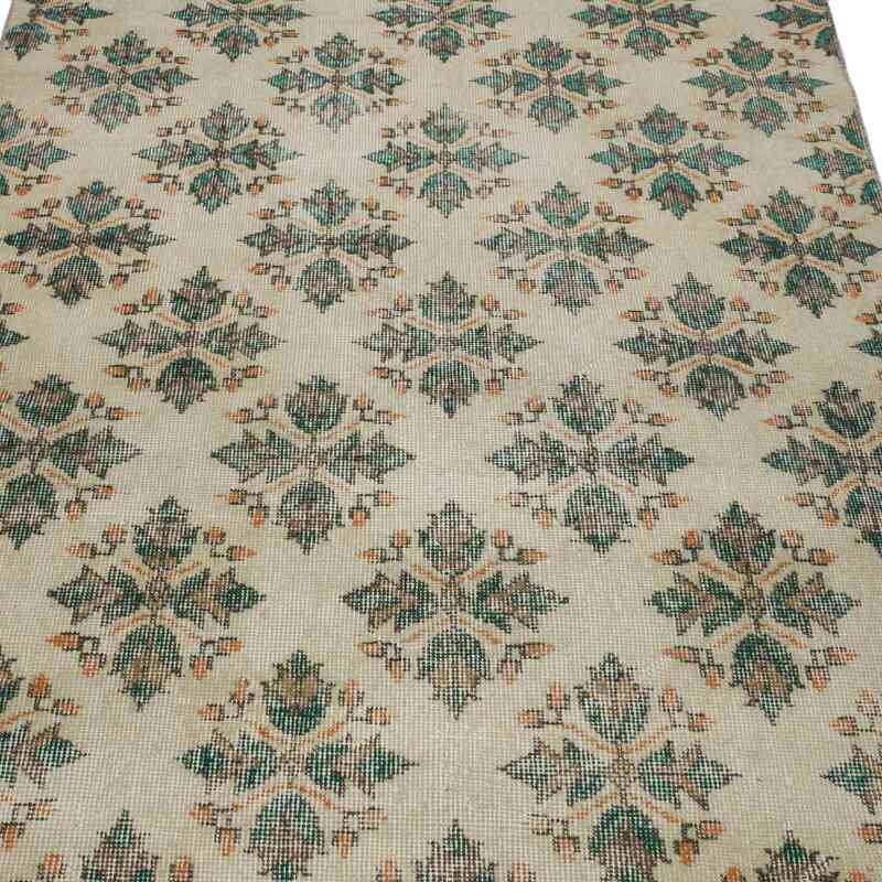 Alfombra Vintage Turca Anudada a Mano - 119 cm x 205 cm - K0067483