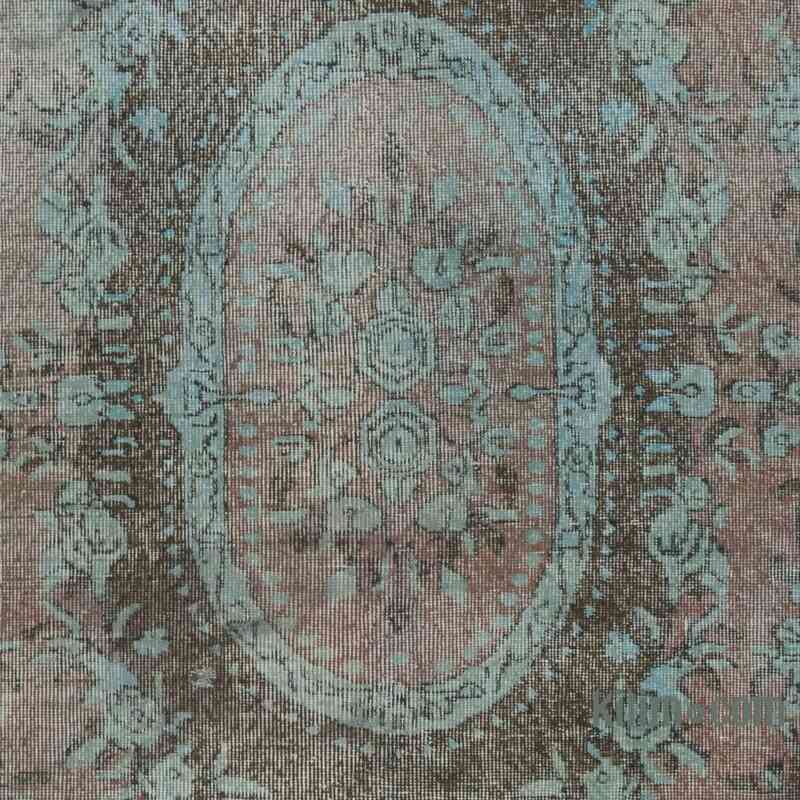 Alfombra Turca Vintage Sobre-teñida - 125 cm x 278 cm - K0067484