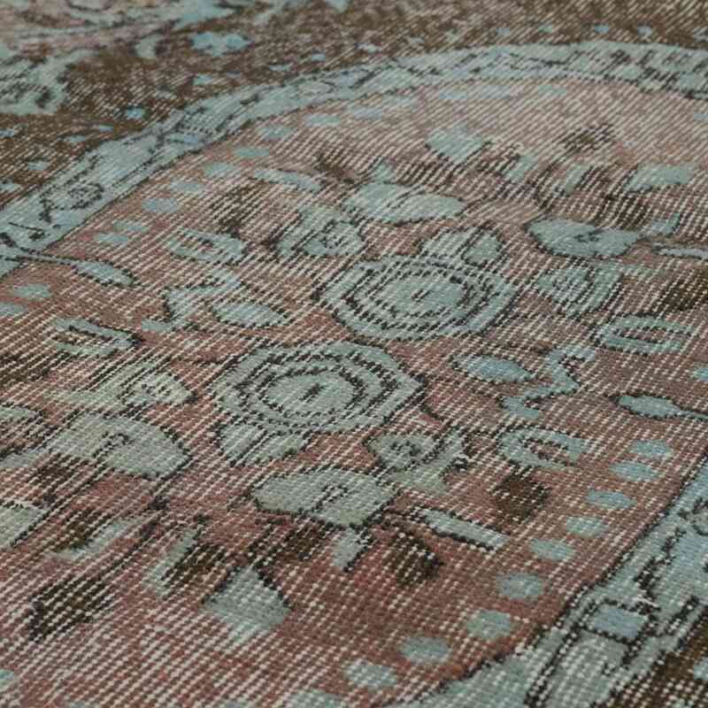 Alfombra Turca Vintage Sobre-teñida - 125 cm x 278 cm - K0067484