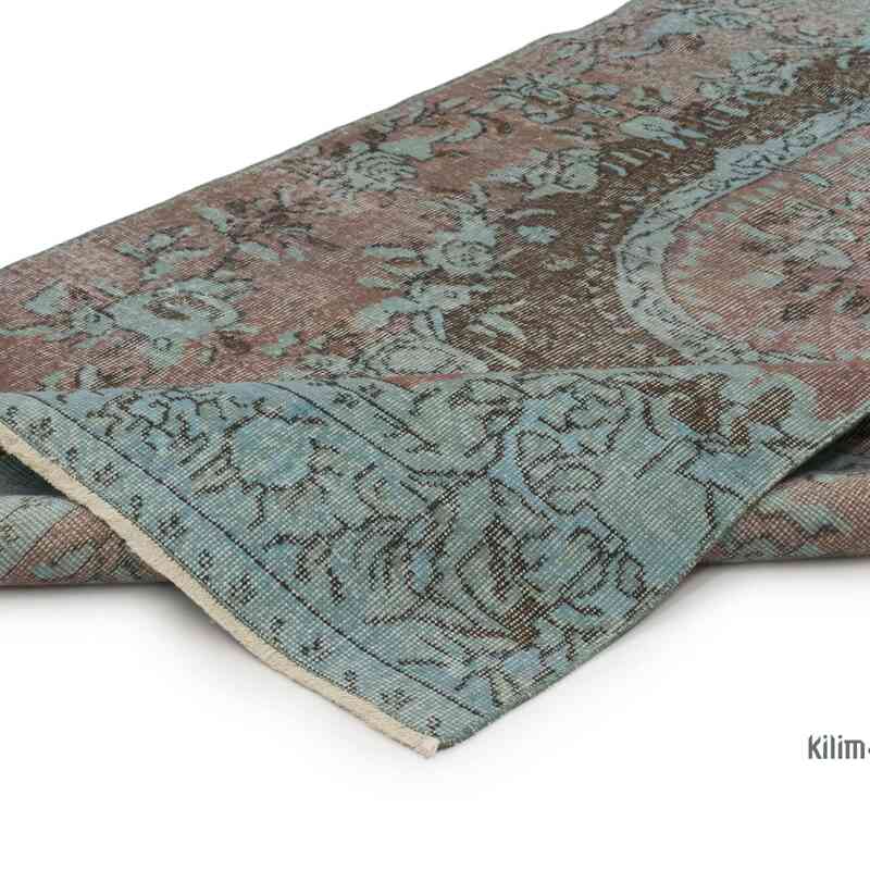 Alfombra Turca Vintage Sobre-teñida - 125 cm x 278 cm - K0067484